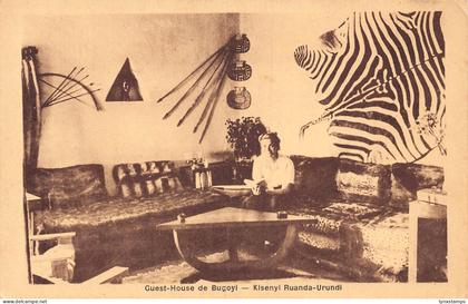 Rwanda Guesthouse de Bugoyi Kisenyi Ruanda Urundi postcard B982