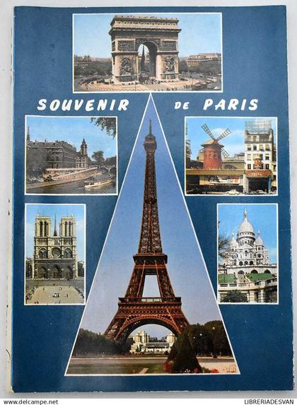 Souvenir de Paris. Librito con 14 postales