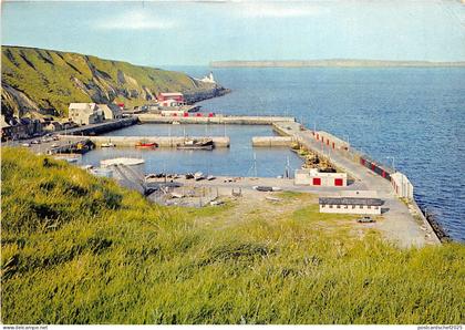 uk52553 scrabster harbour caithness scotland real photo  uk