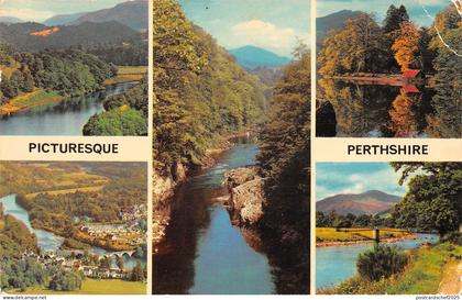 uk9881 picturesque perthshire scotland  uk