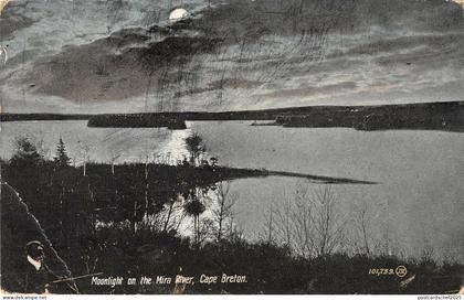 US4920 Canada Moonlight on the Mira River, Cape Breton