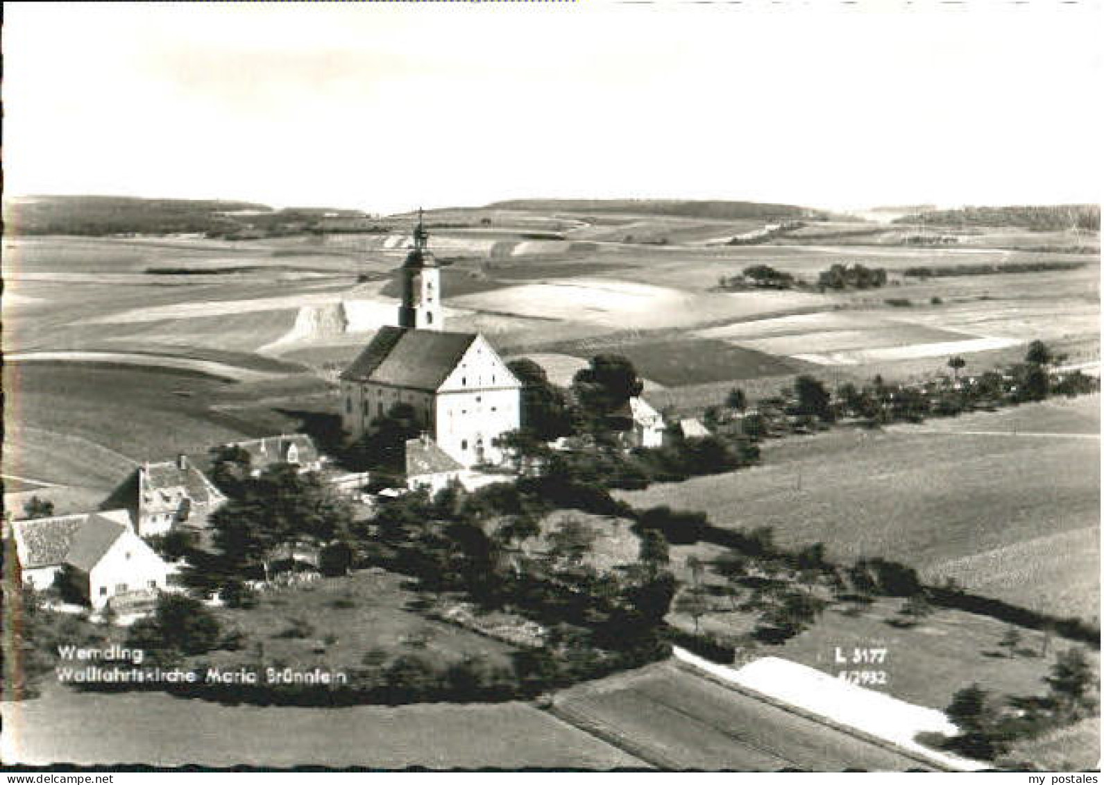 Wemding Kirche Fliegeraufnahme