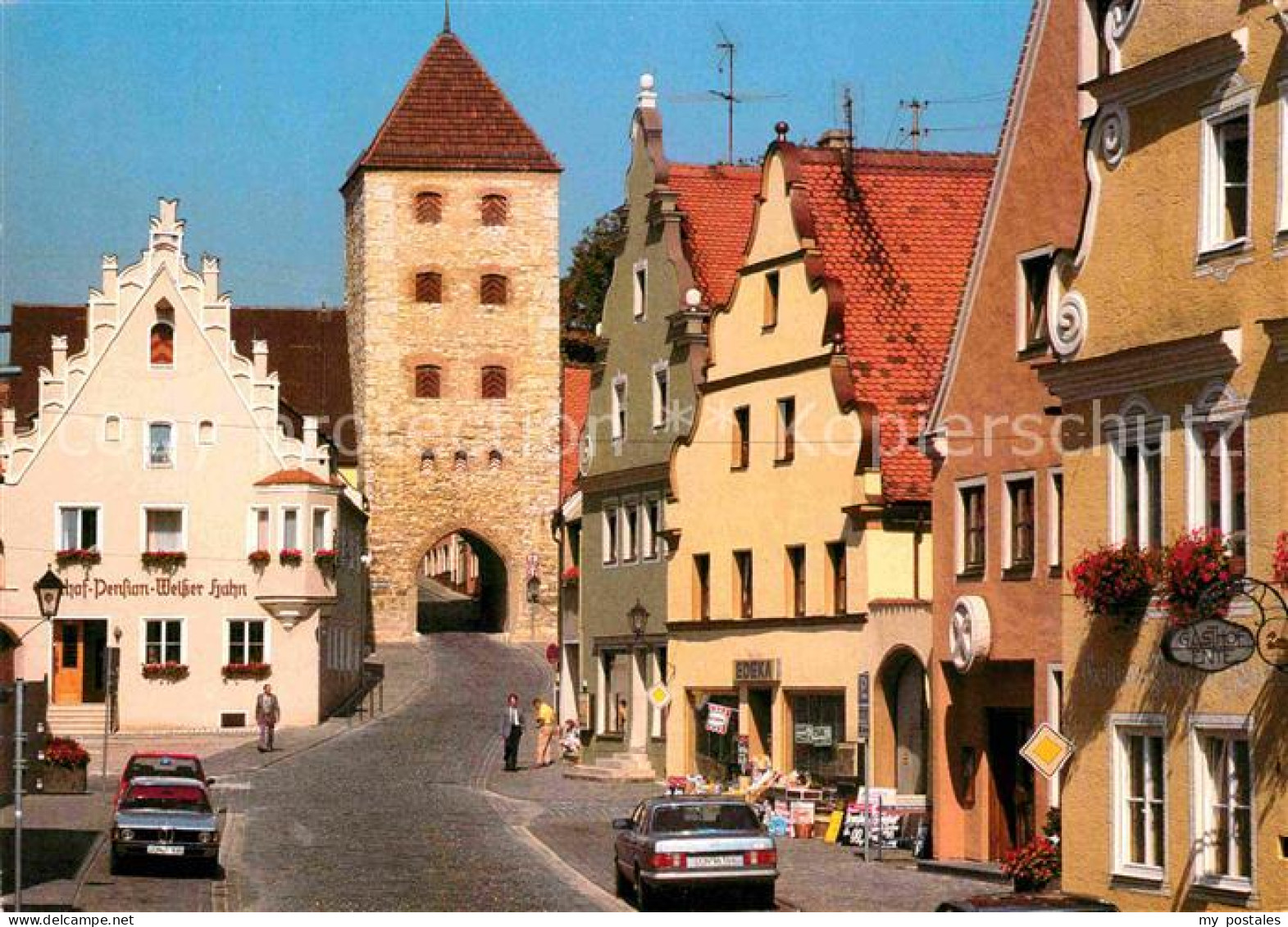 Wemding Wallfahrtsstrasse Stadttor