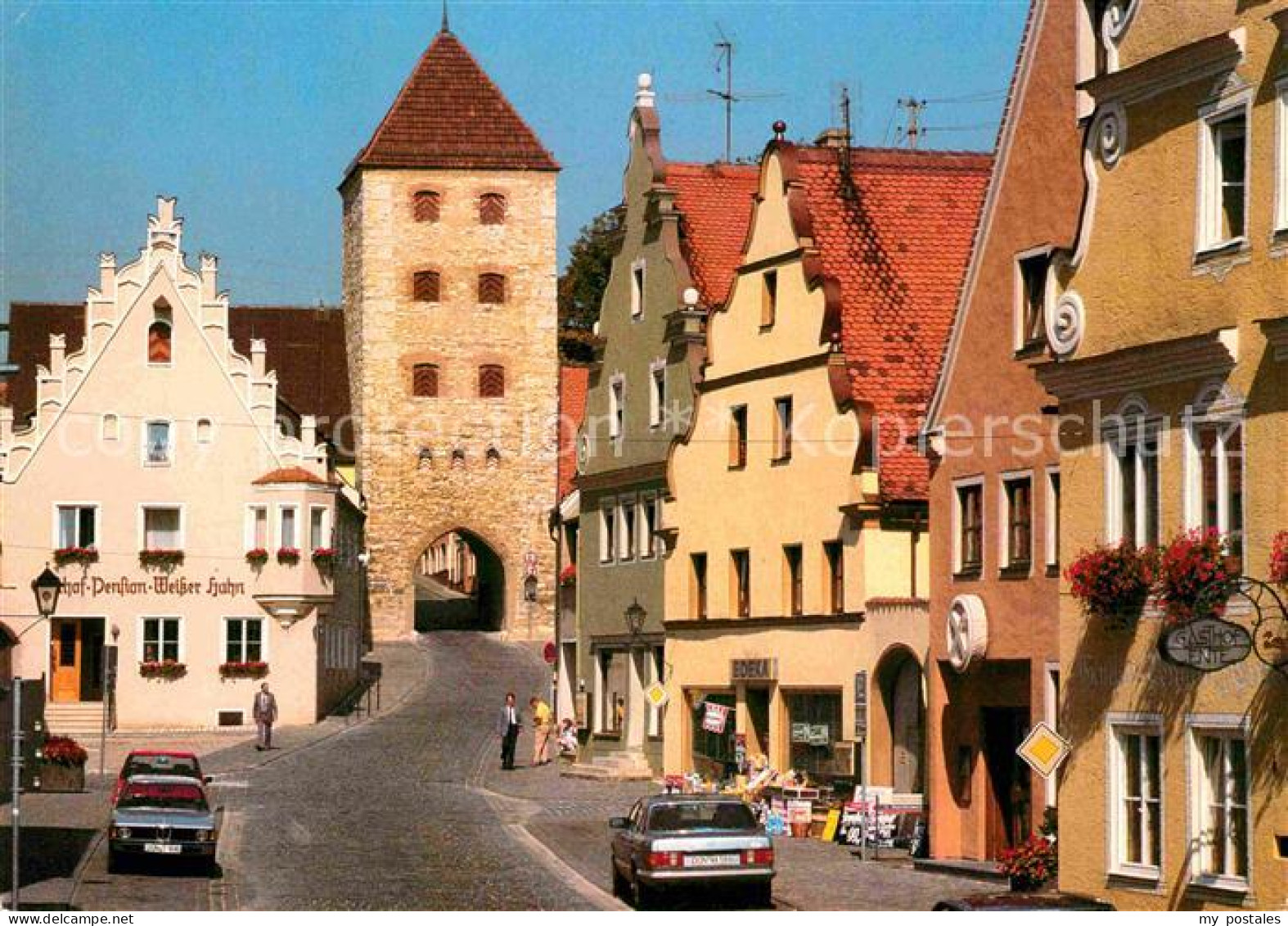 Wemding Wallfahrtsstrasse Stadttor