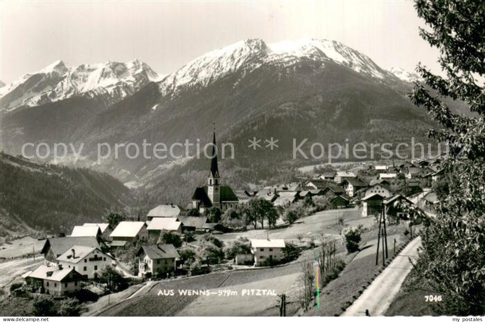 Wenns Pitztal Tirol Panorama