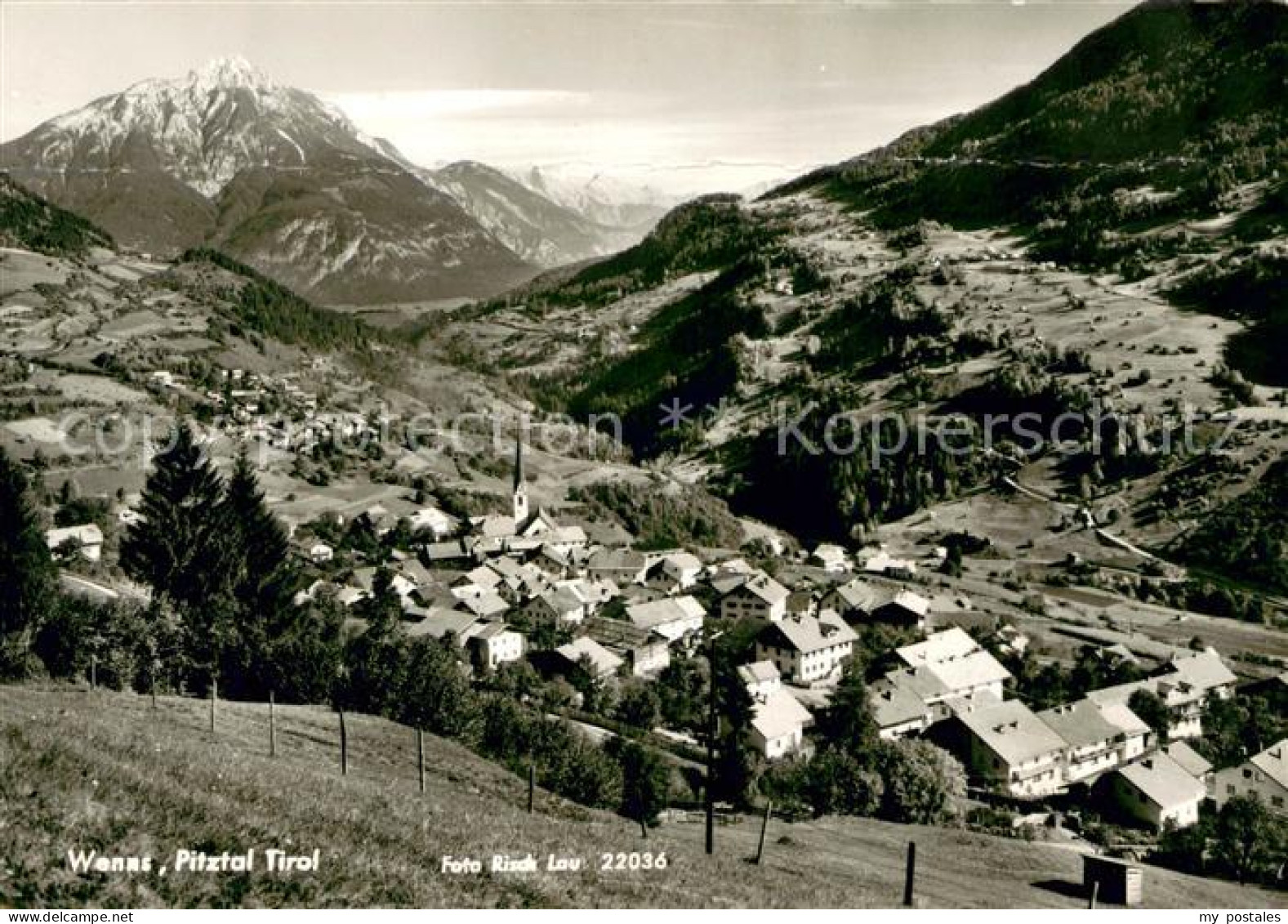 Wenns Pitztal Tirol Panorama