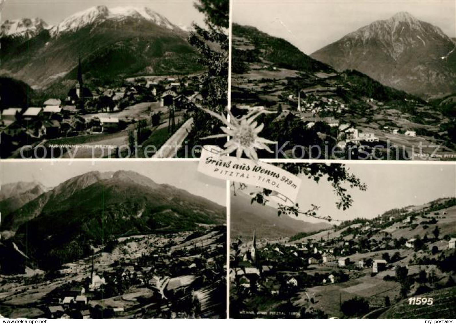 Wenns Pitztal Tirol Panorama Pitztal Alpen Edelweiss