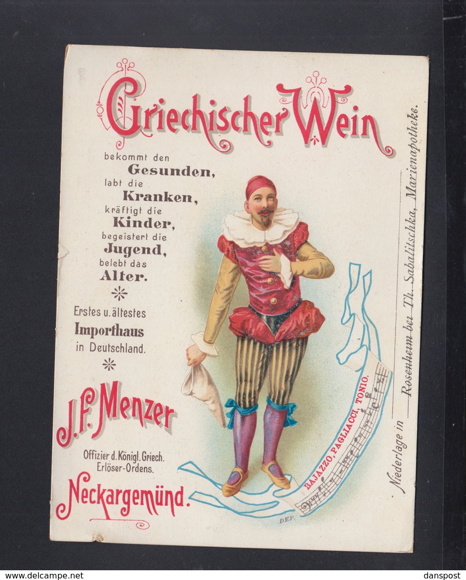 Werbung Griechischer Wein J.F. Menzer Neckargemünd (2)
