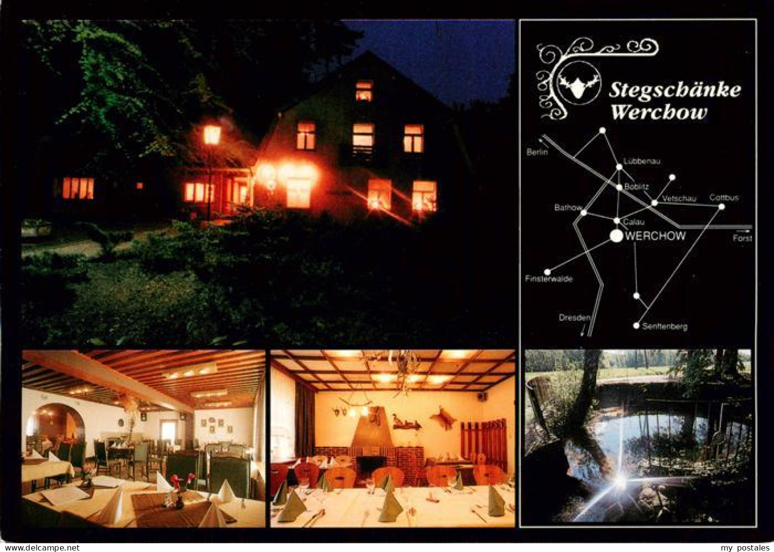 Werchow Calau Speiserestaurant Stegschaenke Werchow Gastraeume