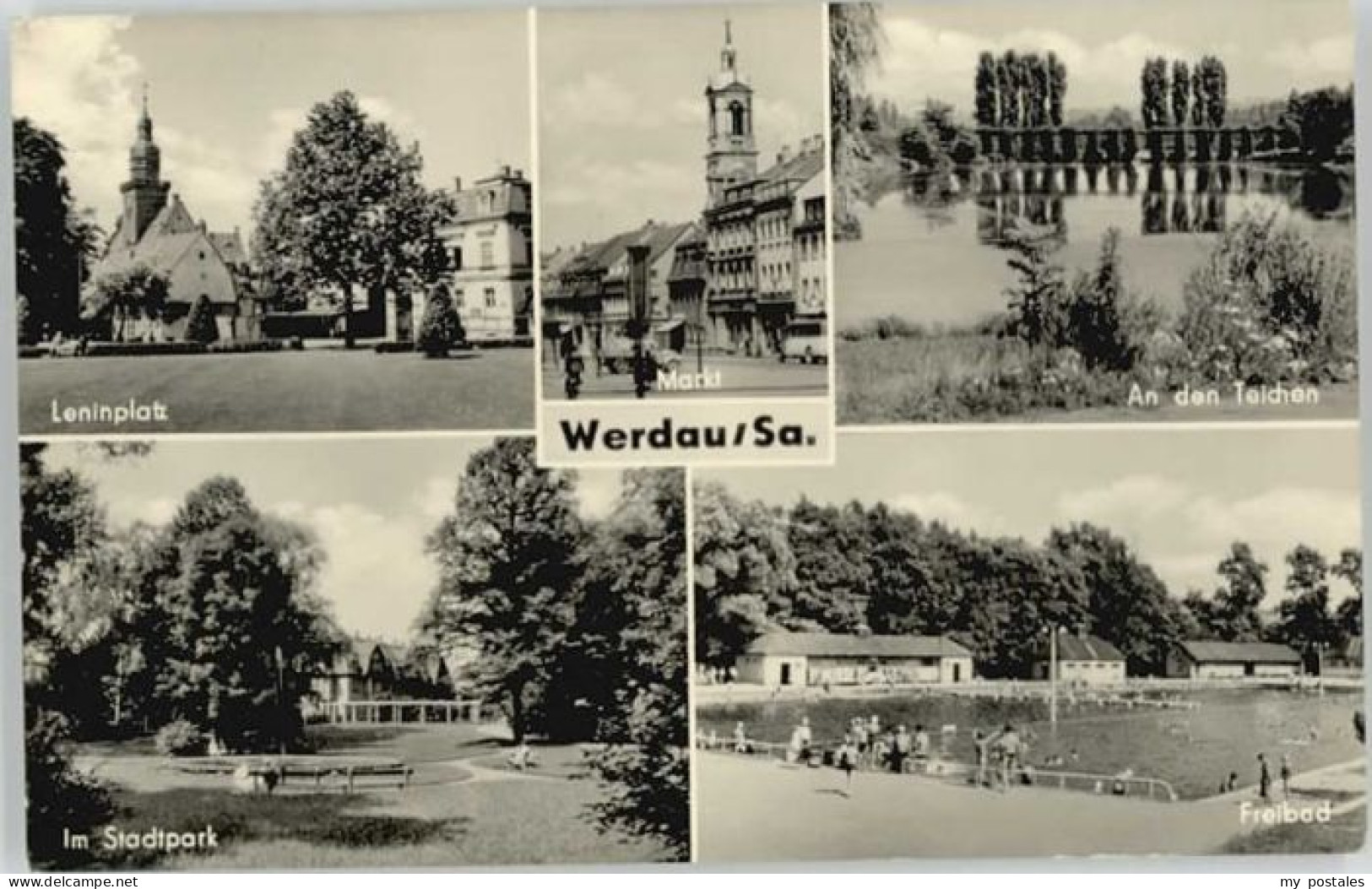 Werdau Sachsen Leninplatz