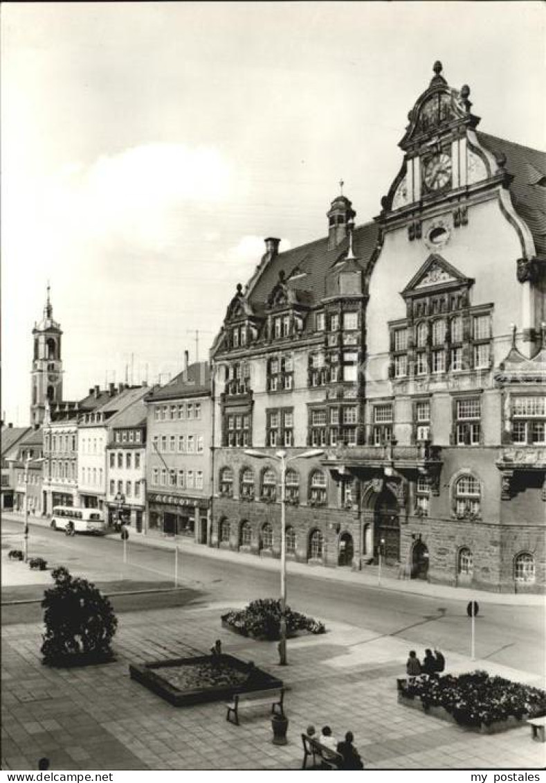 Werdau Sachsen Marktplatz