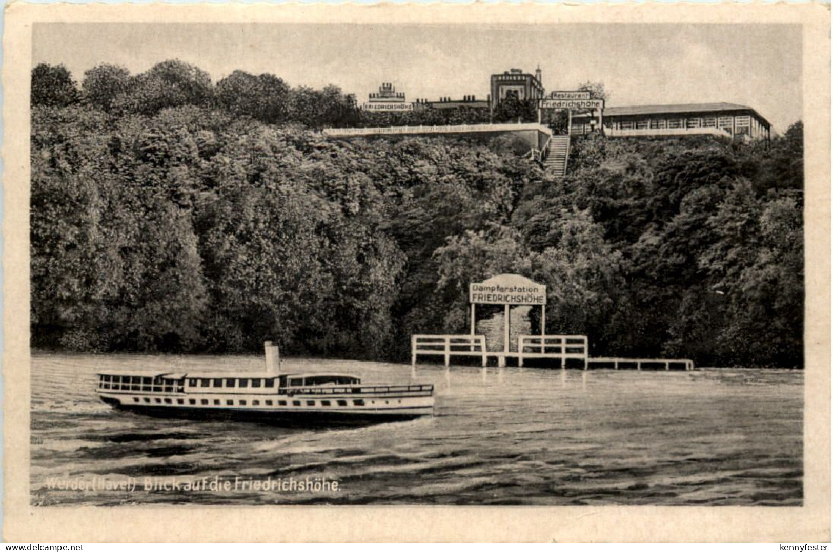 Werder Havel, Blick auf die Friedrichshöhe