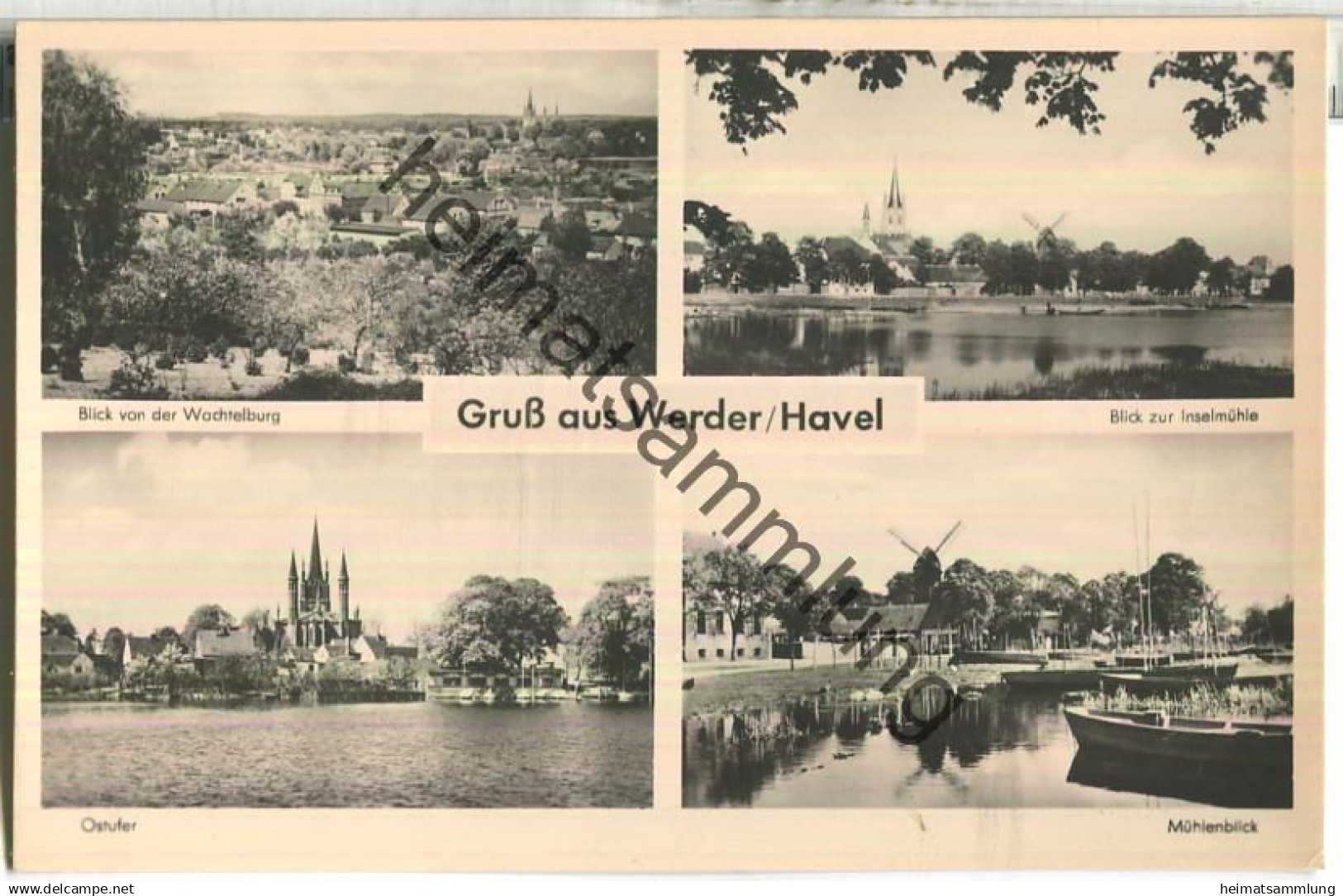 Werder Havel - VEB Bild und Heimat Reichenbach
