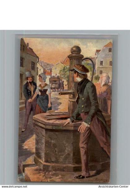 50286259 - Kuenstlerkarte sign. Muehlberg