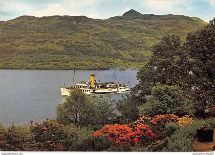 B100481 loch lomond ship bateaux  dunbartonshire scotland