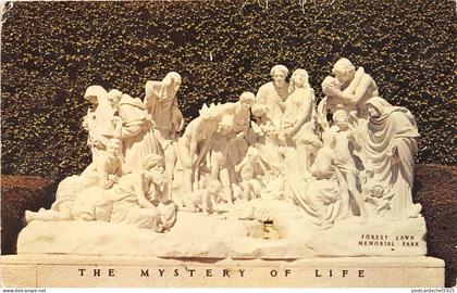 B43570 The Mystery of Life Forest Lawn Memorial Park Glendale  usa