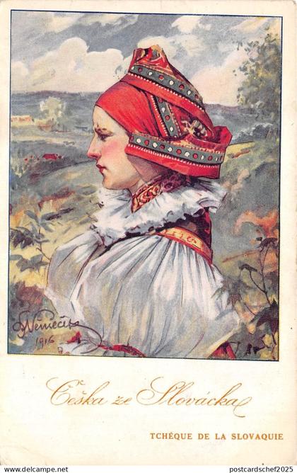 B65143 Tcheque de la Slovaquie femmes women costumes  types czech