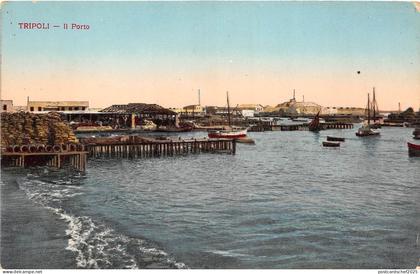 B84821 tripoli il porto ship bateaux   libia lybia