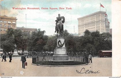 B93186 washington monument union square  new york usa