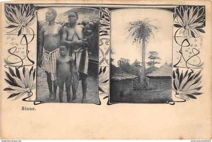 BG32696 liberia  types folklore child enfant sinoe