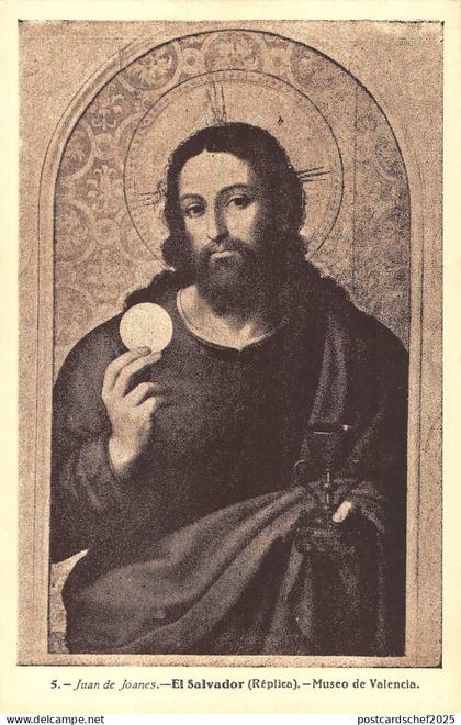 BR70758 el salvador Jesus juan de  joanes painting valencia postcard  spain