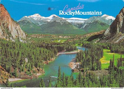 BR98694 canada s rocky mountains the bow valley