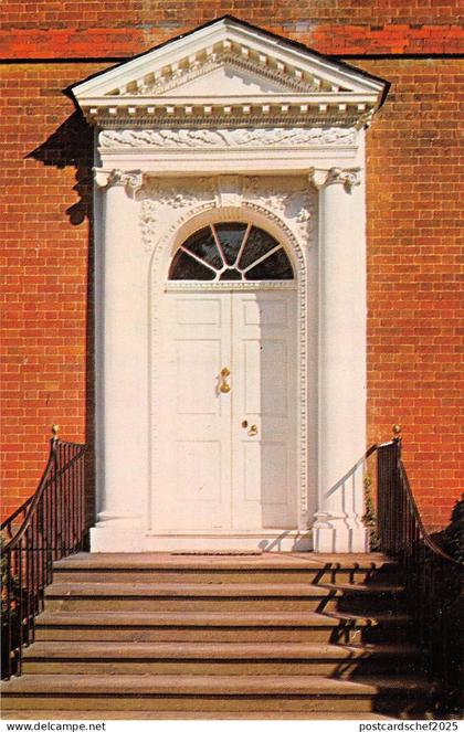 BR98775 doorway of  hammond harwood house annapolis maryland usa