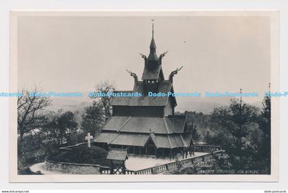 C022416 Fantoft Stavkirke ved Bergen. K. K. Bergen