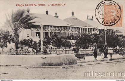 * CABO VERDE - S.Vicente - Praca da Serpa Pinto 1906