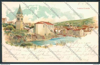 Croazia Croatia Lussingrande cartolina RB4549