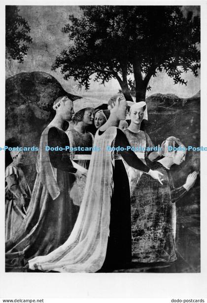 D002481 Arezzo. Chiesa di S. Francesco. Coro. La Regina Saba in adorazione del L