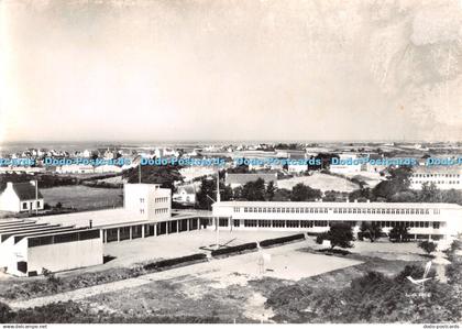 D033179 En Avion au Dessus de. Etel. Morbihan. Ecole d Apprentissage Maritime. L