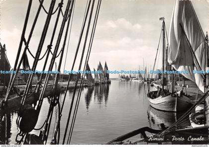 D036120 Rimini. Porto Canale. Ediz. Bruno Marcaccini. Rimini. Fotocelere. RP