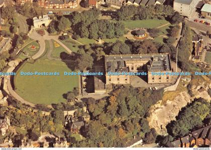D054705 Aerial view of Nottingham Castle 1679. Nottingham Civic Society. Photoco