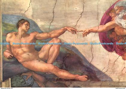 D093055 Vaticano. Adam. Monumenti Musei e Gallerie Pontificie. Stampagraf. Miche