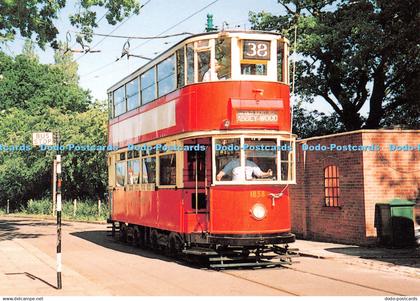 D115093 East Anglia Transport Museum. London Transport HR 2 Class Tramcar. No. 1