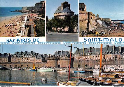 D128754 Remparts de Saint Malo La Bretagne en Couleurs Saint Malo I et V Jos Mex