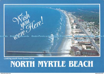 D129617 North Myrtle Beach Looking South From Ocean Drive Brandon Advertising an