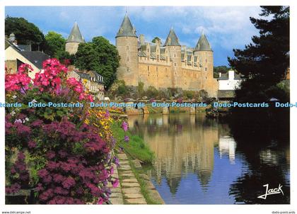 D138722 Josselin 56120 Morbihan Rohan castle on banks of Oust Jack Produit Breta