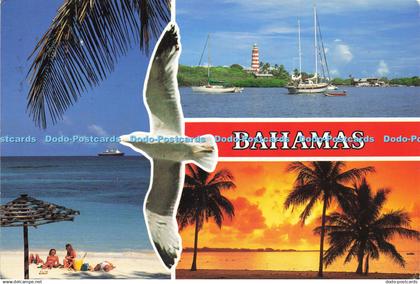 D142666 Bahamas Vacation paradise John Penrod Bahamas Scenic Prints Multi View