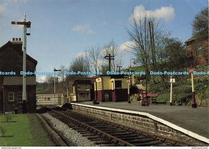 D175075 Damems Station. the Smallest Full Size Station in the Country. Keighley