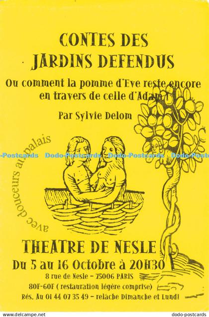 D198425 Contes des Jardins Defendus Theatre de Nesle