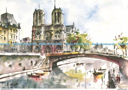 D203073 Paris Notre Dame et la Seine G Navarro No 16 Zoe