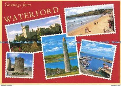D203081 Greetings from Waterford John Hinde Multi View