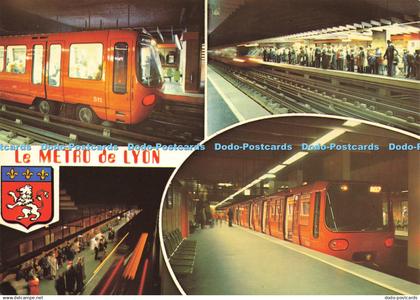 D205552 Le Metro de Lyon en Service Depuis le 2 mai 1978 Cellard S P A D E M Mul