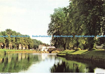 D209484 Appleby in Westmorland River Eden and the Town Bridge D W Southwick E T