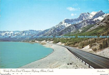 D230747 Canada Alberta Windy Point David Thompson Highway Alberta Color Producti