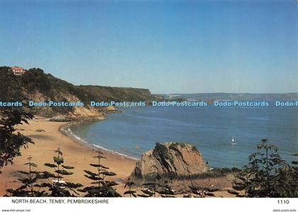 D233455 Pembrokeshire Tenby North Beach Pembrokeshire Eye Postcards