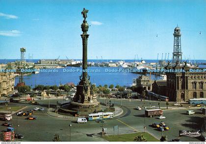 D236313 Barcelona Columbus Monument A Zerkowitz