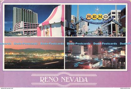 D242534 Reno Nevada Reno Tahoe Specialty Multi View 1986